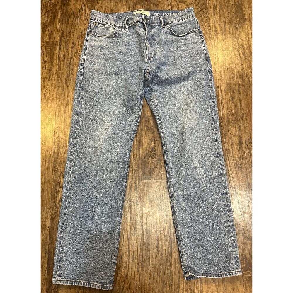 Madewell Jeans Men The 1991 Straight Leg 32x30 Light Wash